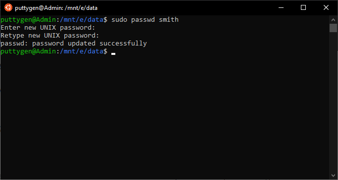 sudo command